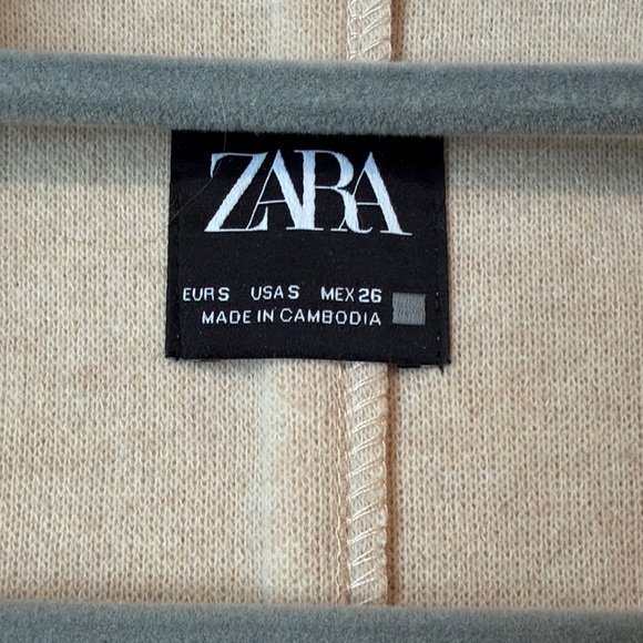 Zara Women's Cream Blazer Coat - Picture 2 of 3